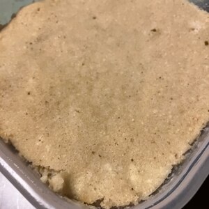 糖質制限タッパーで作る簡単オートミール蒸しパン